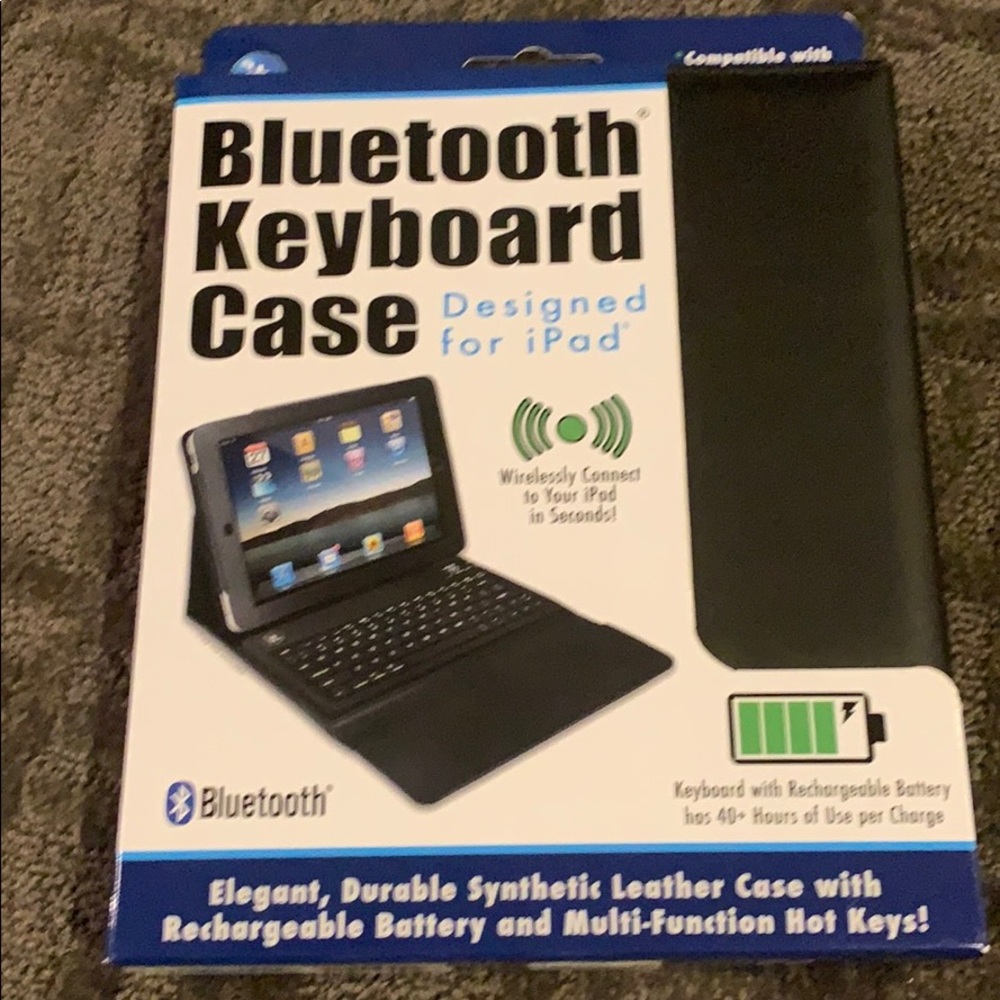Bluetooth Keyboard Case for iPads
